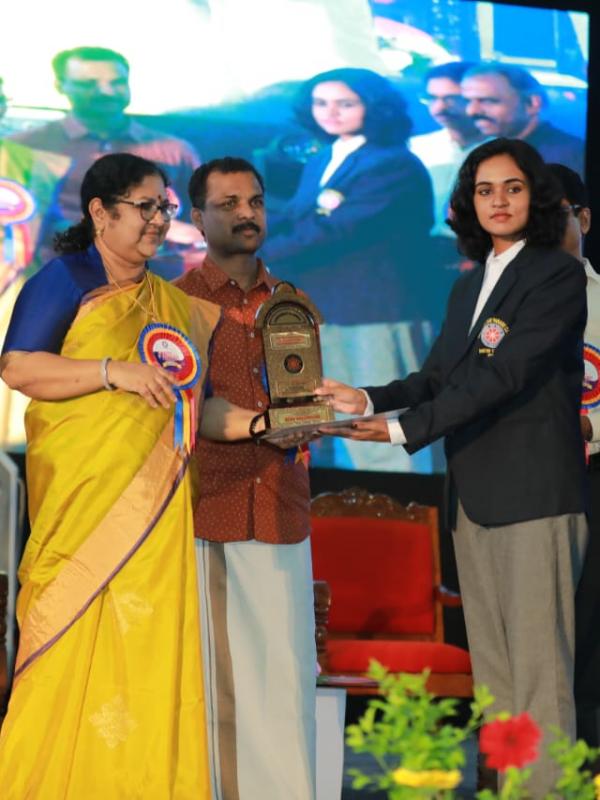 Best NSS Volunteer (State Award 2023-24) Devika Menon