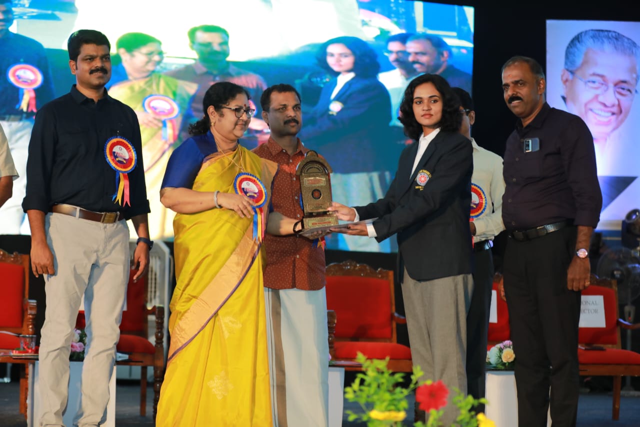 Best NSS Volunteer (State Award 2023-24) Devika Menon